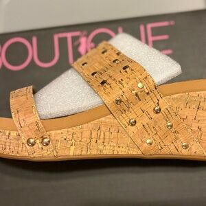 Corkys Cork Happiness Sandals - Black